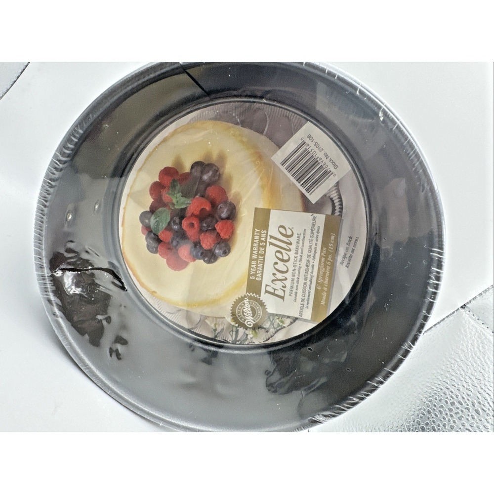 Wilton Excelle Elite Springform Pan, Non-Stick & Scratch-Resistant 6"x 2 3/4"